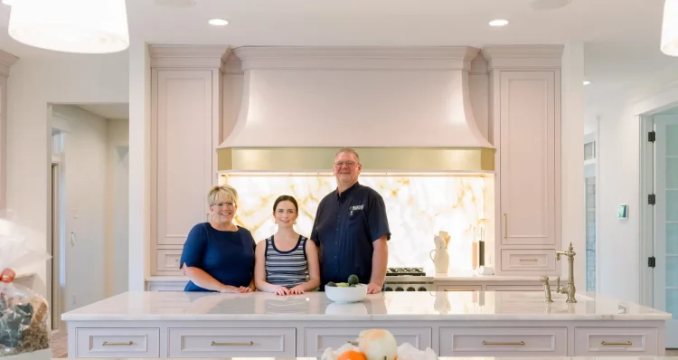 Ash Rose custom kitchen cabinetry in Eastern Wisconsin