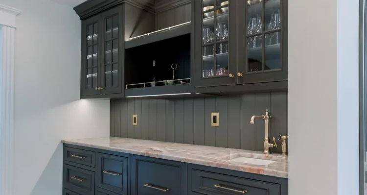 Urban Bronze custom kitchen cabinets in Eastern Wisconsin