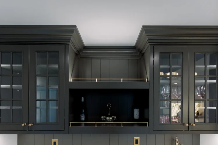 Urban Bronze custom kitchen cabinets in Eastern Wisconsin